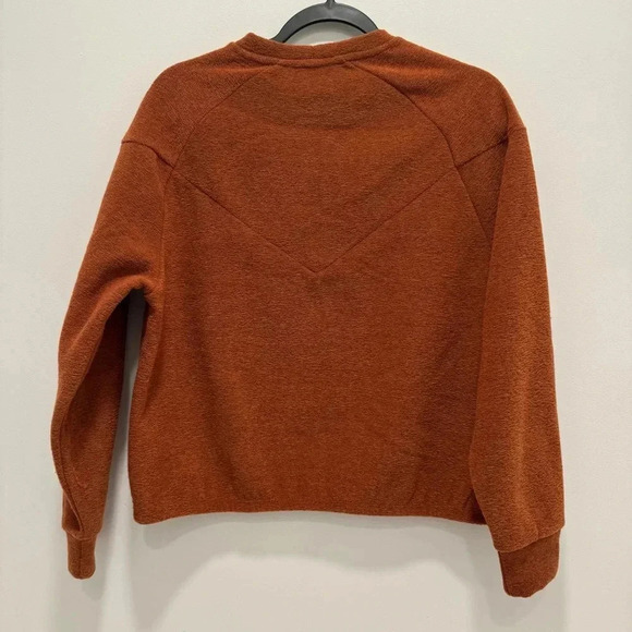 Toad&Co Women's Warm Cinnamon Crew Neck Sweater - Picture 6 of 10